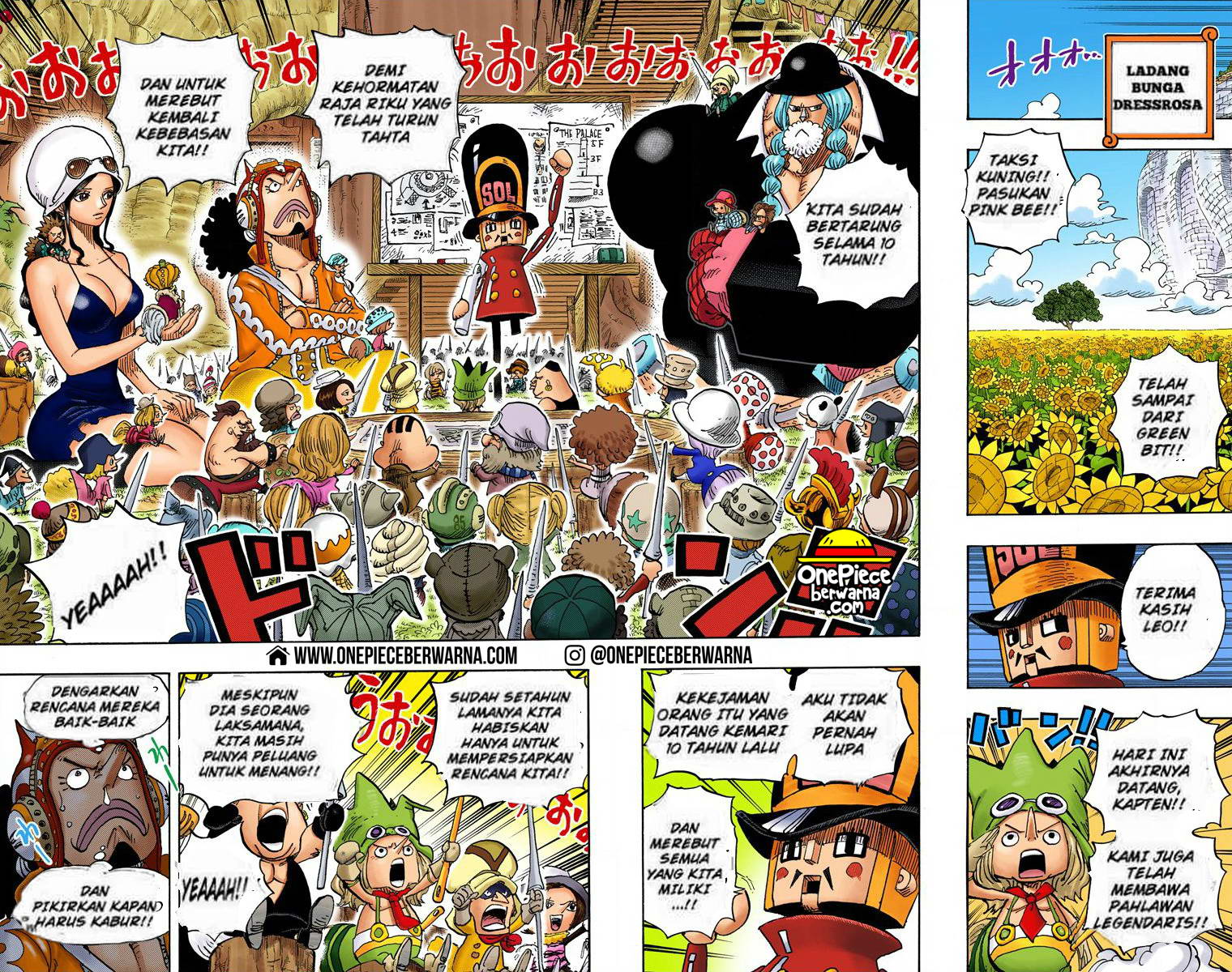 One Piece Berwarna Chapter 722 – One Piece Berwarna